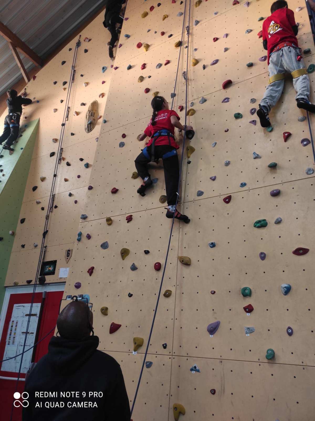 PREMIERE COMPETITION D&rsquo;ESCALADE