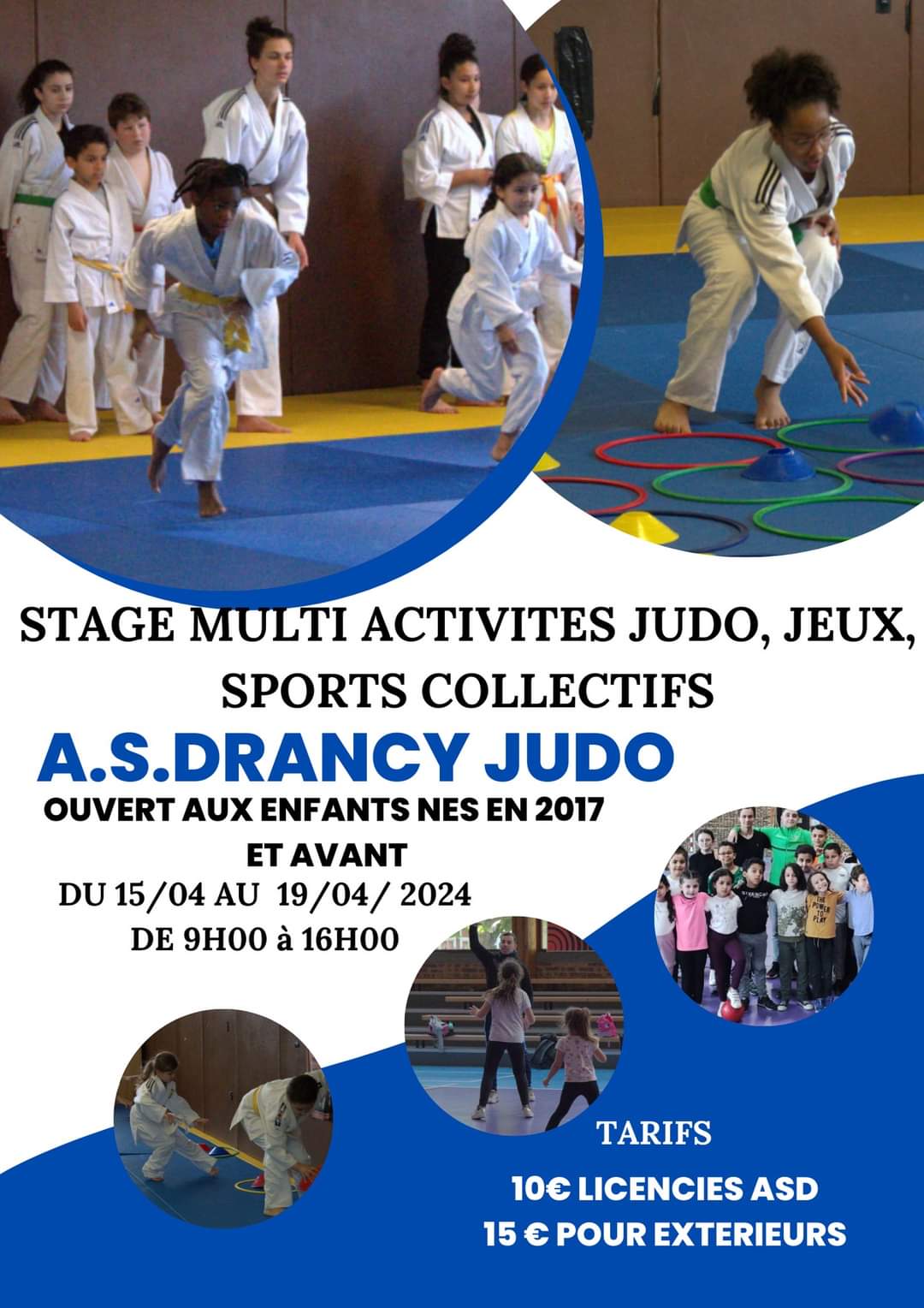 Stage Judo/Multi activités